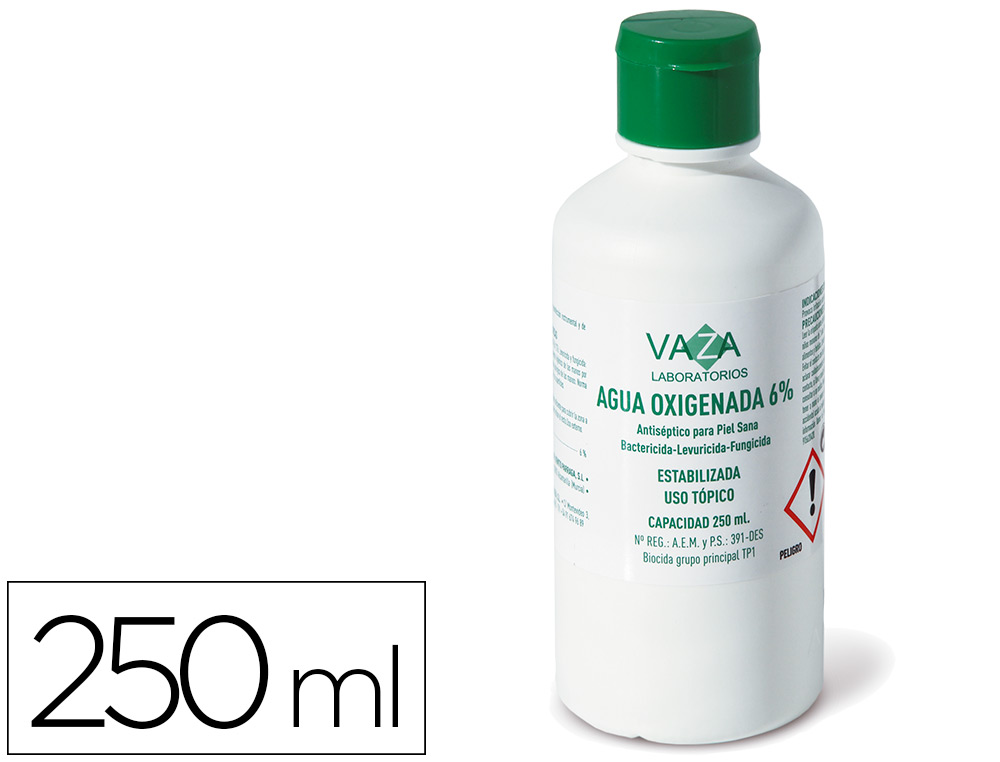 Agua oxigenada vaza bote de 250 ml (Ref. 3335959)