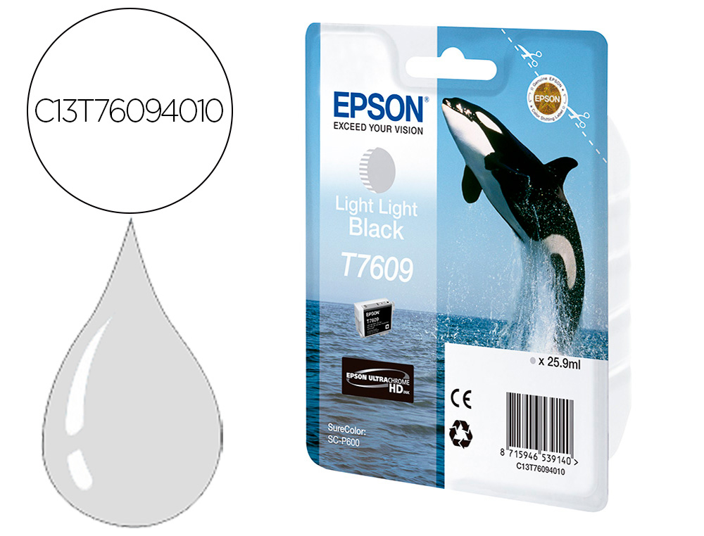 EPSON - Ink-jet surecolor sc-p600 gris claro (Ref. C13T76094010)