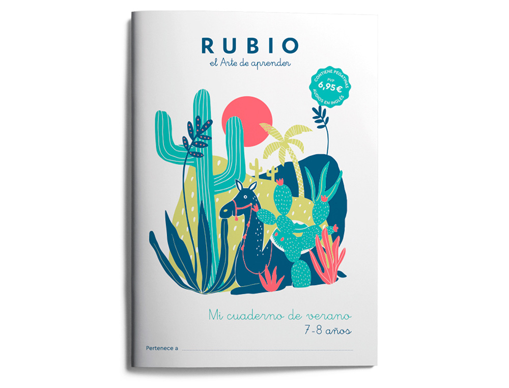 RUBIO - Mi cuaderno de verano 7-8 años (Ref. VERANO78)