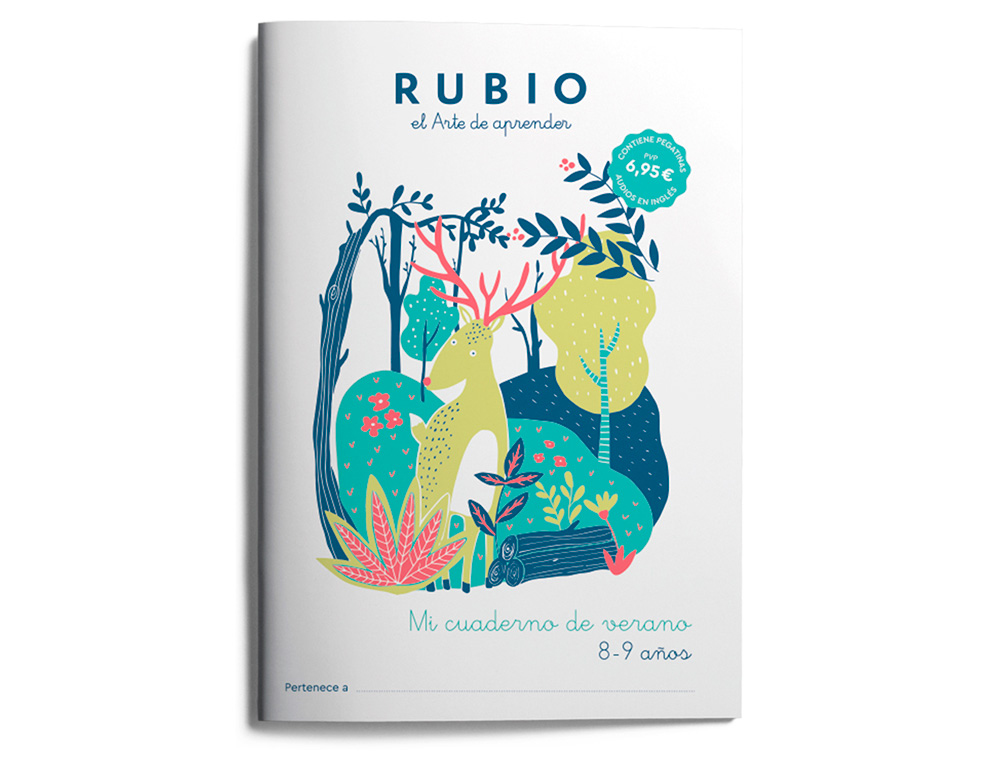 RUBIO - Mi cuaderno de verano 8-9 años (Ref. VERANO89)