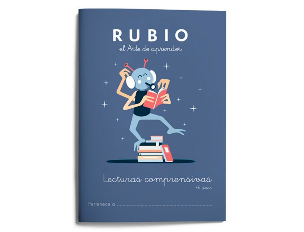 RUBIO - Cuaderno lecturas comprensivas + 6 años (Ref. LC6)