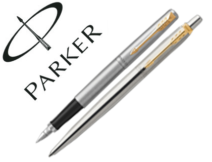 PARKER - Juego duo jotter acero gt boligrafo + pluma (Ref. 2093257)