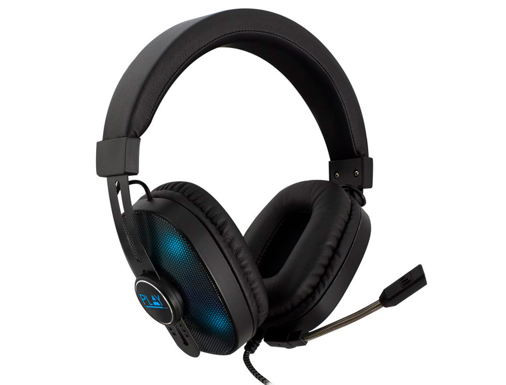 DECOPATCH - Auricular ewent gaming con microfono e iluminacion led rgb conexion mini clavija / usb compatible xbox one / (Ref. PL3321)