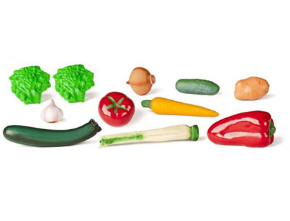MINILAND - Juego hortalizas 11 piezas (Ref. 30582)
