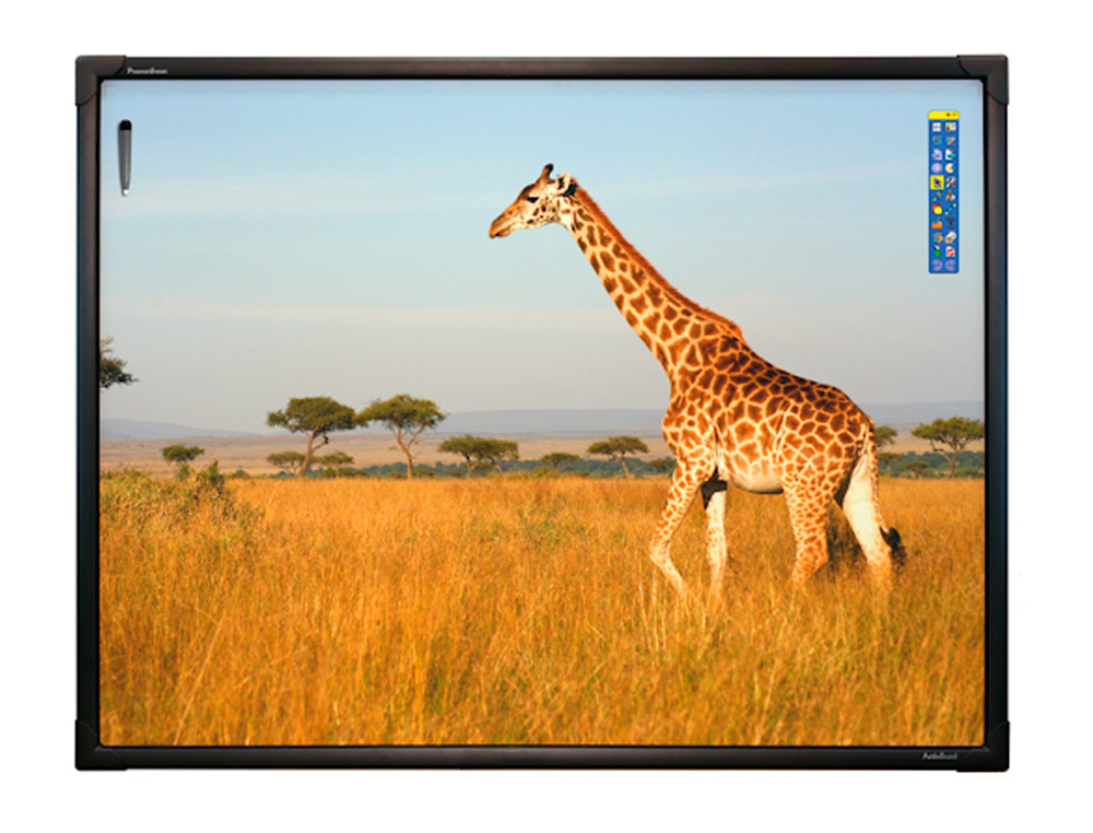 PROMETHEAN - Pizarra interactiva abt78d 78\" con proyector benq xga mx808sth corta focal hdmi soporte (Ref. PACK ABT78D)