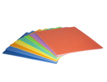 SUMO DIDACTIC - Puzzle escolar bicolor 100x100x2 cm azul/celeste (Ref. 866 A/C)