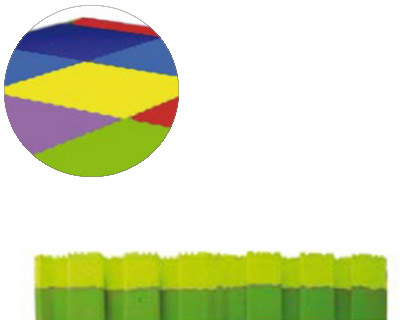 SUMO DIDACTIC - Puzzle escolar bicolor 100x100x2 cm pistacho/verde (Ref. 866 P/V)