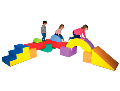 SUMO DIDACTIC - Conjunto psicomotrocidad 39 multicolor 355x205x80 cm (Ref. 285)