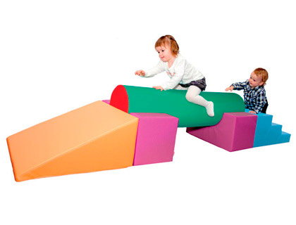 SUMO DIDACTIC - Conjunto psicomotrocidad 45 multicolor 245x60x45 cm (Ref. 291)