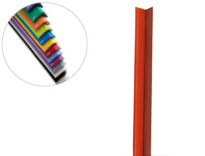 SUMO DIDACTIC - Protector cantonera interior 7x7x120 cm rojo (Ref. 114 R)