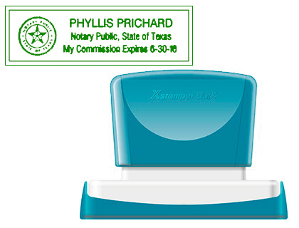 X'STAMPER - Sello quix personalizable color verde medidas 22x69 mm q-18 (Ref. QPTL-Q2269RU Q18 VE)