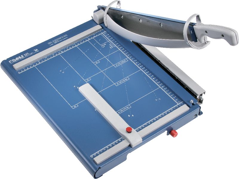 DAHLE - Cizallas de palanca 565 40 mm grosor corte A4 Capac. 36-40 hojas 475X355X180 8,4 Kg (Ref.565-21286)