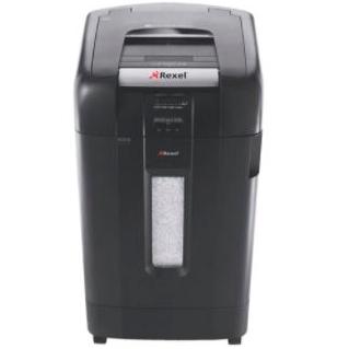 REXEL - DESTRUCTORA AUTO+ 750M (10/750h CONFETI)
Nv.seg.5 - particula 2x15mm; dep.115L
Alimentador automático de 750h (Ref.2104750EU)