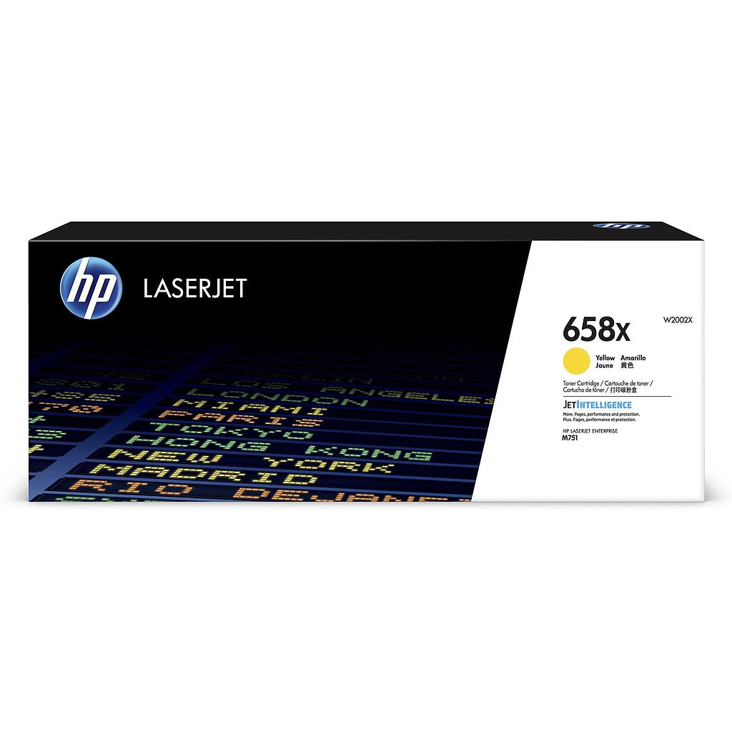 HP - TONER AMARILLO LASERJET ENTERPRISE M751, 751DN - 658X (Ref.W2002X)