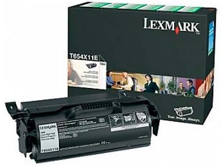 LEXMARK - TONER T654 ALTA CAPACIDAD NEGRO 36.000 PAGINAS (Ref.T654X31E)