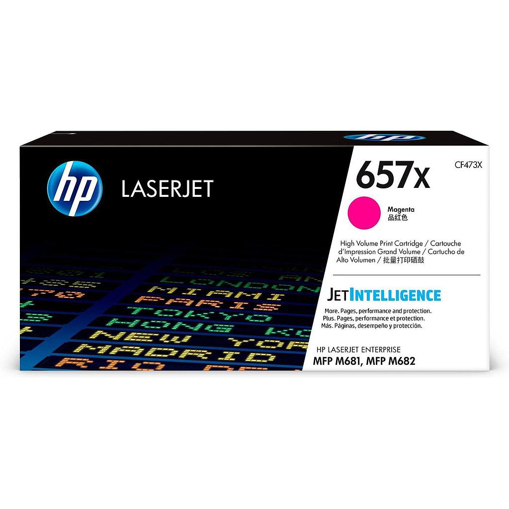 HP - TONER MAGENTA LASERJET ENTERPRISE MFP M681 - Nº 657X (Ref.CF473X)