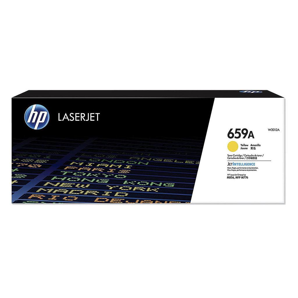 HP - TONER AMARILLO LASERJET ENTERPRISE MFP M776DN, FLOW M776ZS, M776X, M856DN, M856X - 659A (Ref.W2012A)