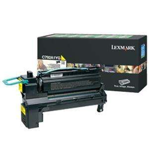 LEXMARK - C792 X792 TONER AMARILLO RETORNABLE (Ref.C792A1YG)