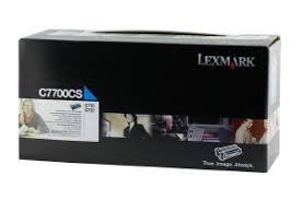 LEXMARK - C-770/772 CARTUCHO CIAN RETORNABLE (Ref.C7700CS)