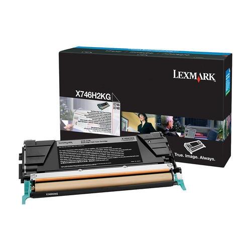 LEXMARK - TONER LASER X746H, X748 COLOR NEGRO (Ref.X746H2KG)