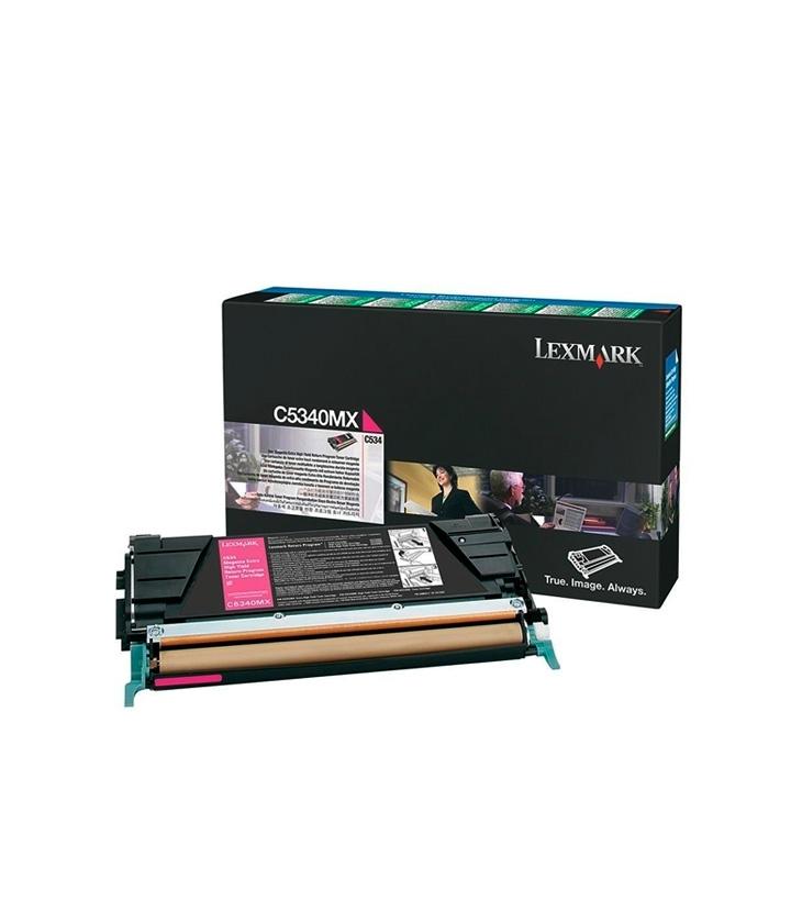 LEXMARK - TONER C-534 RETORNABLE MAGENTA EXTRA ALTO RENDIMIENTO (Ref.C5340MX)