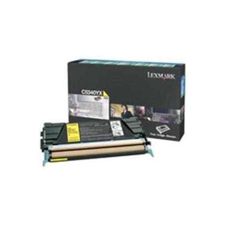 LEXMARK - TONER C-534 RETORNABLE AMARILLO EXTRA ALTO RENDIMIENTO (Ref.C5340YX)
