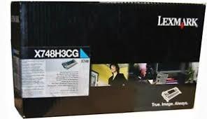 LEXMARK - TONER LASER CIAN 10.000 PGINAS CORPORATIVO X/748DE/ (Ref.X748H3CG)
