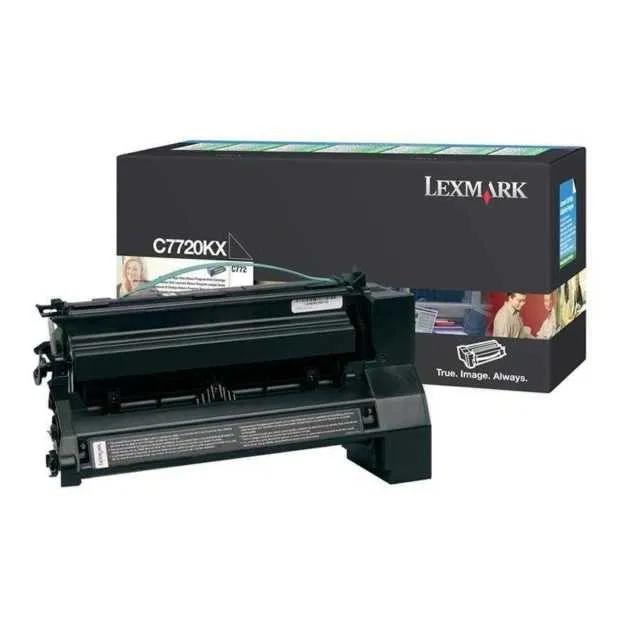 LEXMARK - C-770/772 CARTUCHO NEGRO EXTRA ALTO RENDIMIENTO RETORNABLE (Ref.C7720KX)