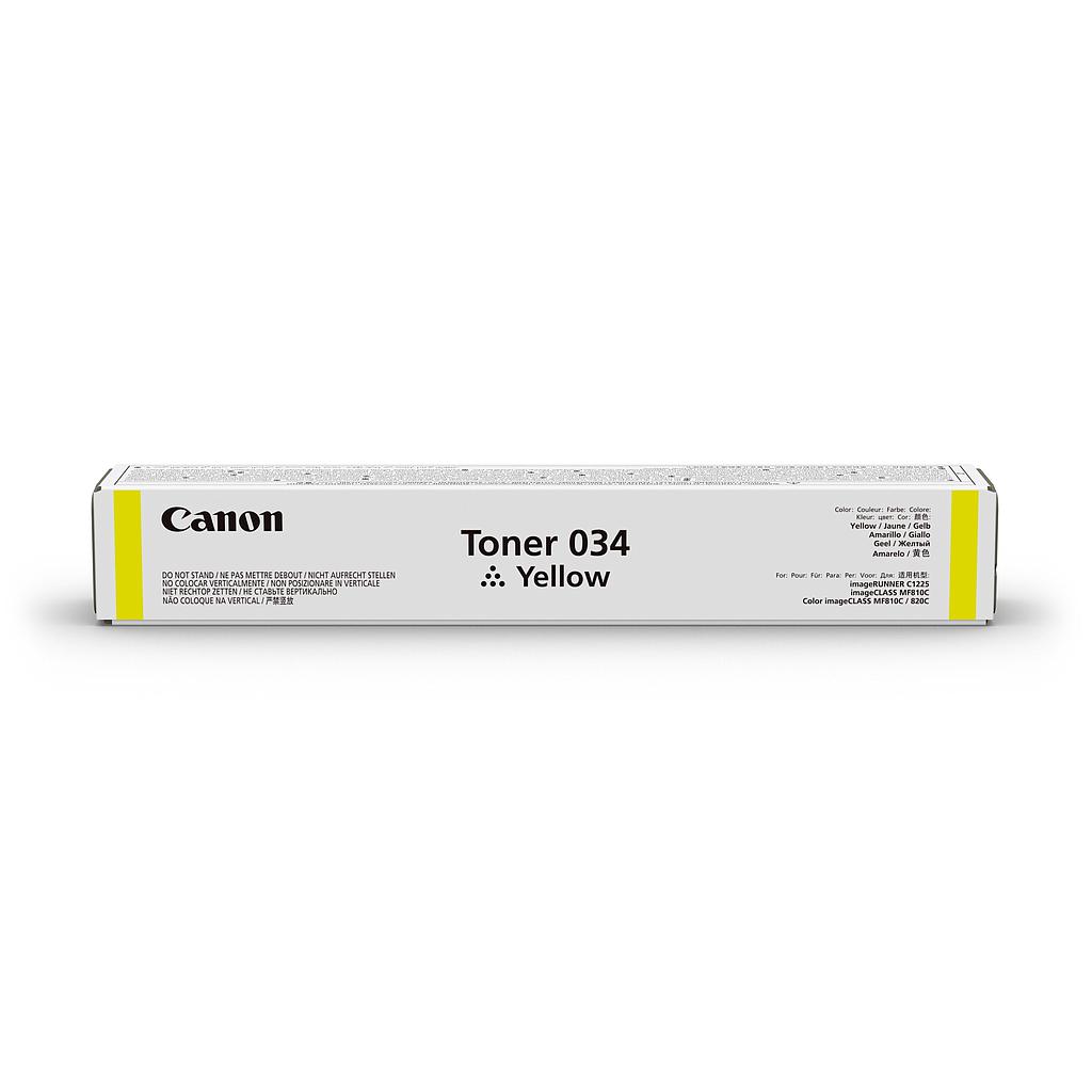 CANON - TONER AMARILLO 034Y (Ref.9451B001)