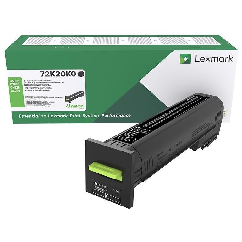 LEXMARK - TONER NEGRO CS820DE, 820DTE, S820DTFE, CX820DE, 820DTFE, 825DE, 825DTE ,825DTFE, 860DE,860DTE, 860DTFE (Ref.72K20K0)
