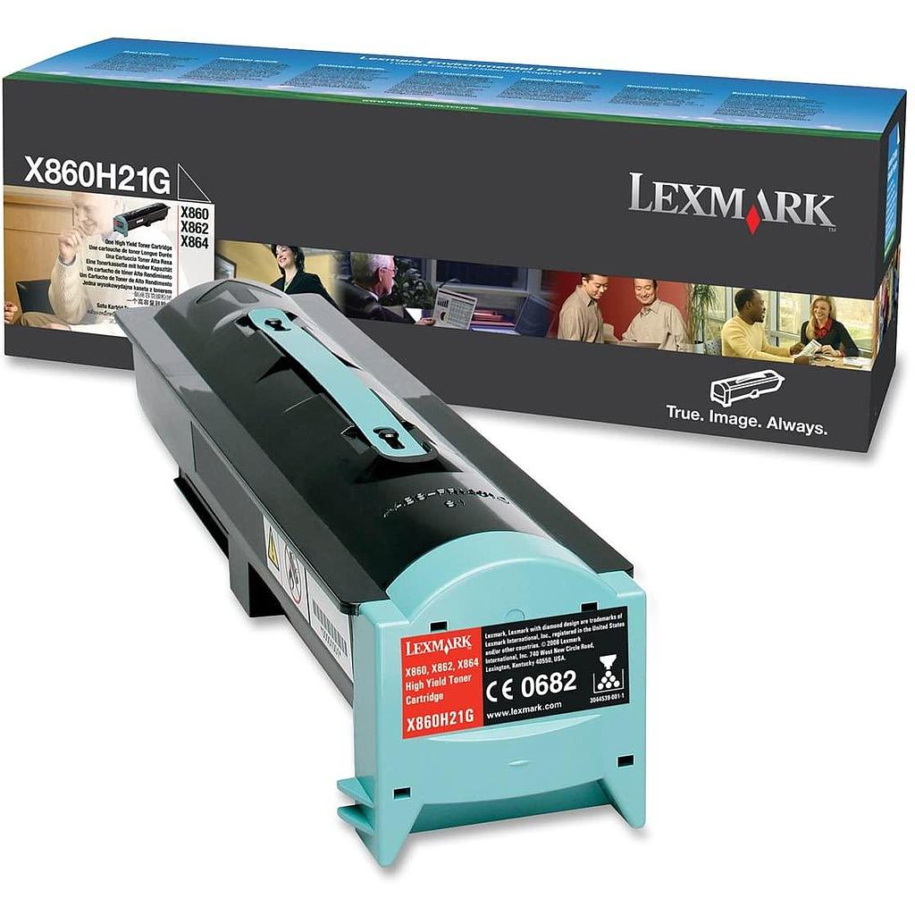 LEXMARK - X-860E/862E/864E CARTUCHO DE IMPRESION (Ref.X860H21G)