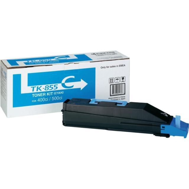 KYOCERA MITA - KYOCERA-MITA TONER CIAN 400CI / 500CI - TK855C (Ref.1T02H7CEU0)