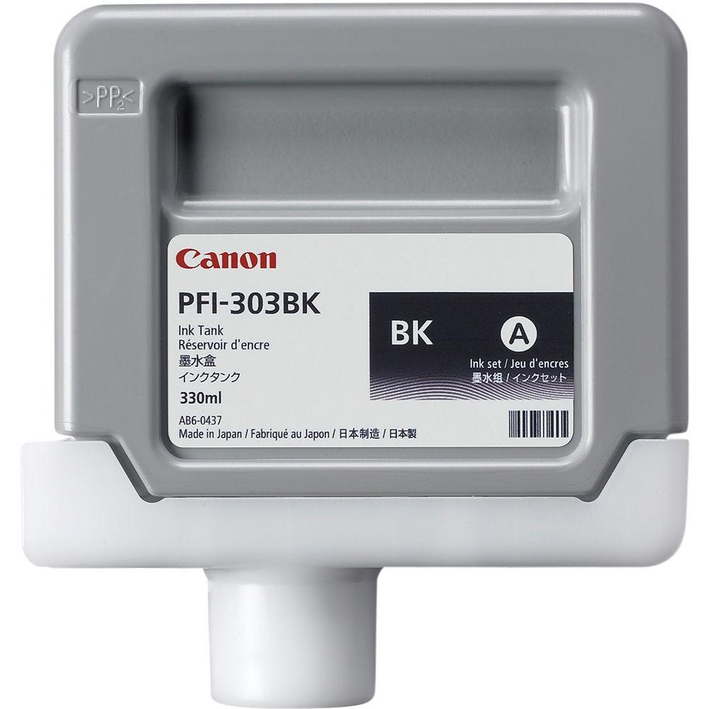 CANON - TINTA NEGRO IPF810/820 COLORANTE - PFI-303BK (Ref.2958B001AA)
