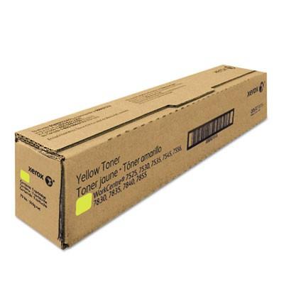 XEROX - CARTUCHO DE TÓNER AMARILLO PARA WORKCENTRE 7525/ 7530/ 7535/7545/7556 (Ref.006R01514)