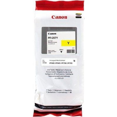 CANON - TINTA AMARILLO IPF680, IPF685, IPF780 , IPF785 - PFI-207Y (Ref.8792B001AA)