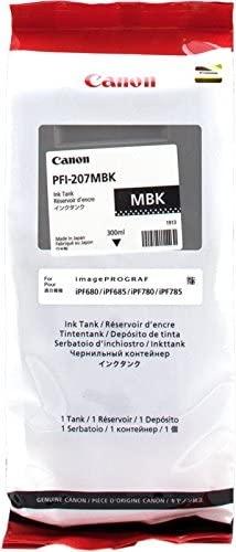 CANON - TINTA NEGRO MATE IPF680, IPF685, IPF780 , IPF785 - PFI-207MBK (Ref.8788B001AA)