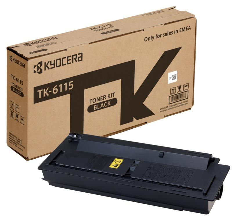KYOCERA MITA - KYOCERA CARTUCHO DE TÓNER NEGRO (, TK-6115) ECOSYS M4125/M4132IDN(15K) (Ref.1T02P10NL0)