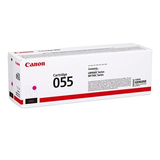 CANON - TONER 055 LBP664CDW / MF745CDW / I-SENSYS LBP663CDW / LBP664CX / MF742CDW MAGENTA 2100 PAGINAS (Ref.3014C002)