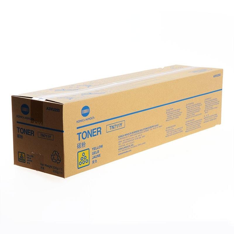 KONICA MINOLTA - KONICA-MINOLTA TONER AMARILLO BIZHUB C654E/C754 - TN-711Y *ALTA CAPACIDAD* (Ref.A3VU250)