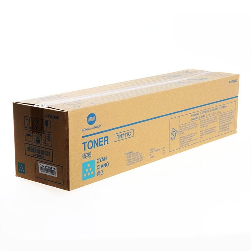 KONICA MINOLTA - KONICA-MINOLTA TONER CIAN BIZHUB C654E/C754 - TN-711C *ALTA CAPACIDAD* (Ref.A3VU450)