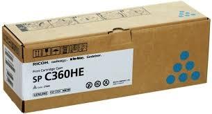 RICOH - CARTUCHO DE TÓNER CIAN SPC360HE (Ref.408185)