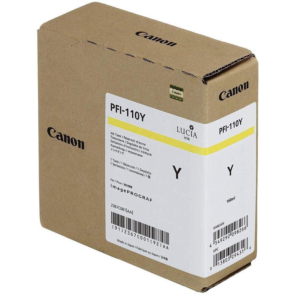CANON - TINTA AMARILLO TX-2000/3000/4000 - PFI-110Y (Ref.2367C001AA)