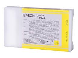 EPSON - CARTUCHO INKJET T602400 STYLUS PHOTO 7880/9880 AMARILLO 110ml (Ref.C13T602400)