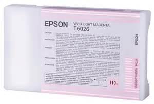 EPSON - CARTUCHO INKJET T602600 STYLUS PHOTO 7880/9880 MAGENTA CLARO 110ml (Ref.C13T602600)