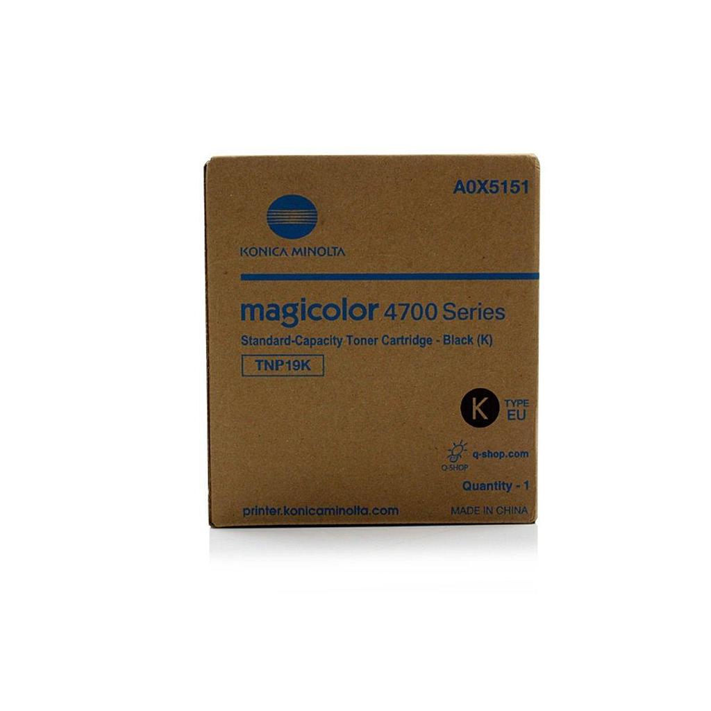 KONICA MINOLTA - KONICA-MINOLTA MAGIC COLOR 4750 TONER NEGRO TNP19K (Ref.A0X5151)