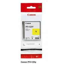 CANON - TINTA AMARILLO TM - 200 , 205 , 300 , 305 - PFI-120Y (Ref.2888C001AA)