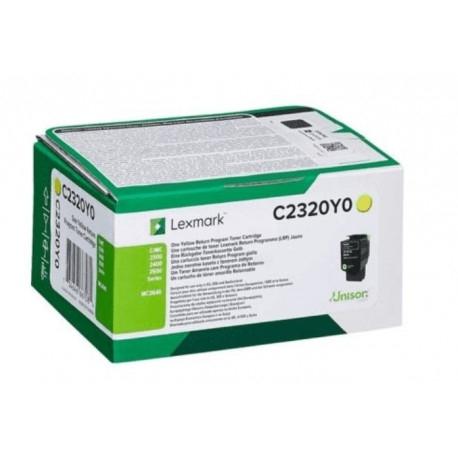 LEXMARK - TONER AMARILLO C2320, C2425, C2535, MC2640 (Ref.C2320Y0)