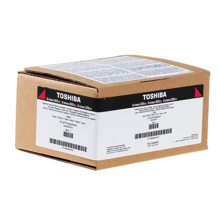 TOSHIBA - TONER MAGENTA E-STUDIO 305 CP, 305 CS, 306 CS - T-FC305PM-R (Ref.6B000000750/1)