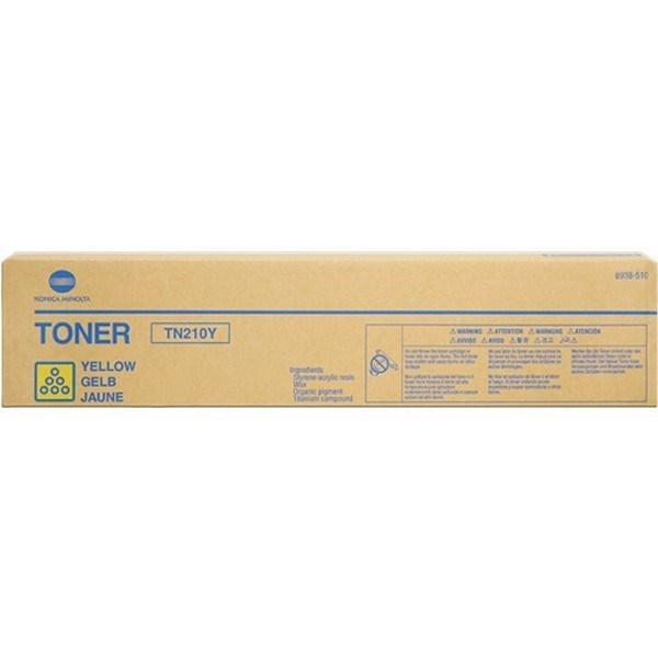 KONICA MINOLTA - TONER MINOLTA-QMS TN210Y BIZHUB C250/C250P/C252 AMARILLO 12.000 PÁG. (Ref.8938-510)