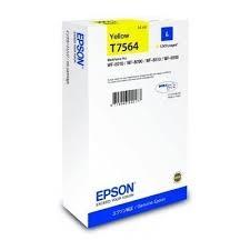 EPSON - INK-JET T7564 WF-8090 / 8510 / 8590 AMARILLO 1500 PAGINAS (Ref.C13T756440)